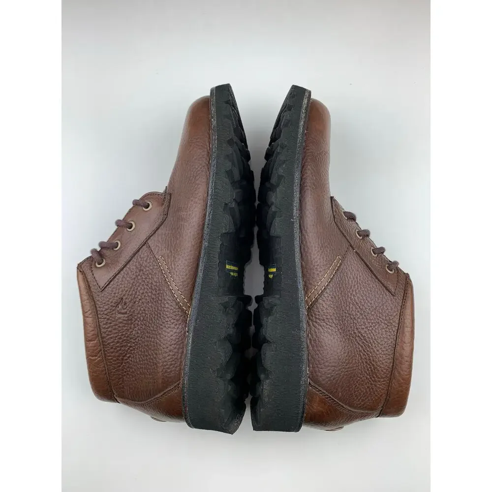 Ducks Unlimited by HS Trask Boots Mid Top Brown Leather Lace Up Men's 13